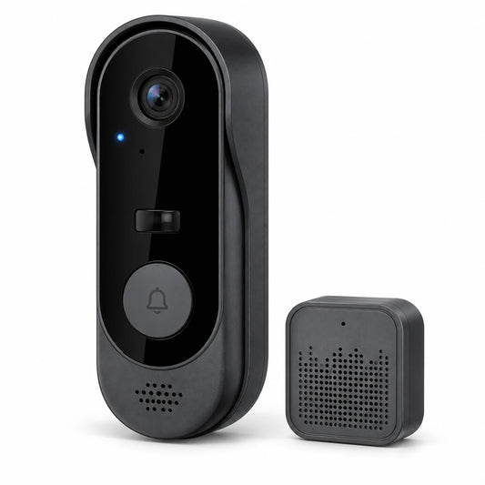 Smart WiFi video doorbell with chime